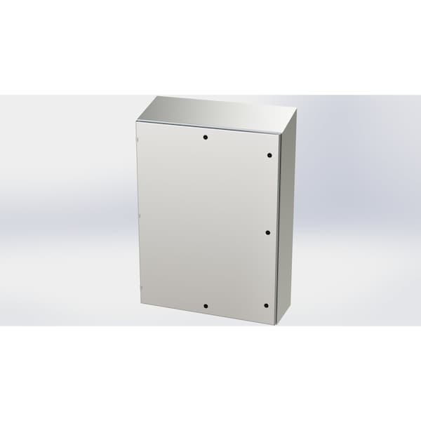 1/4 Turn Latch Electrical Enclosures, 48 in H, 12 in D, 36 in W, NEMA 3R, 4, 4X, 12, 13